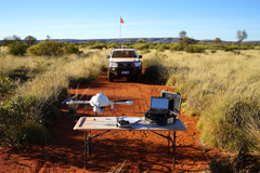 Drone mapping of fairy circles in Western Australia using a laser scanner and a Microdrone md4-1000 quadcopter.